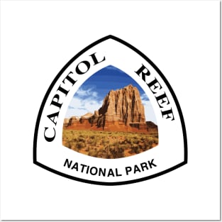 Capitol Reef National Park shield Posters and Art